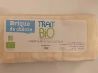 Sucre et nutriments contenus dans Trait