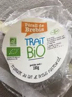 Quantité de sucre dans Perail de Brebis