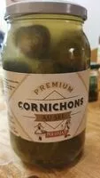 Suhkru kogus sees Cornichons au sel polonia