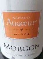 Quantité de sucre dans Morgon- Arnaud Aucoeur