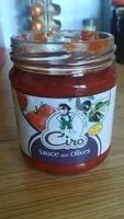 İçindeki şeker miktarı Sauce aux olives
