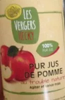 Sucre et nutriments contenus dans Les vergers hecky