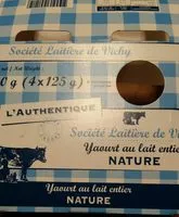 Sucre et nutriments contenus dans Societe laitiere de vichy