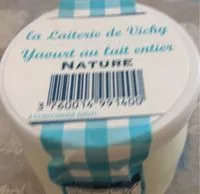 Sucre et nutriments contenus dans La laiterie de vichy