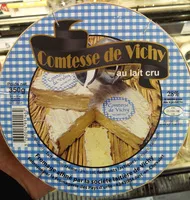 Cantidad de azúcar en Comtesse de Vichy au lait cru (28 % MG)