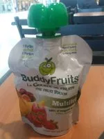 Sucre et nutriments contenus dans Buddyfruits