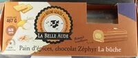 चीनी की मात्रा Bûche glacée Pain d'épices, chocolat Zéphyr