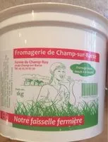 Sucre et nutriments contenus dans Fromagerie de champ sur barse