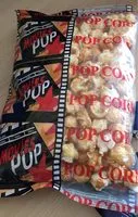 入っている砂糖の量 125G Pop Corn Caramel Teddy's