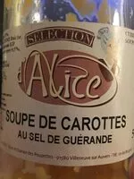 Suhkru kogus sees Soupe de carottes