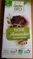 चीनी की मात्रा Chocolat noir amande