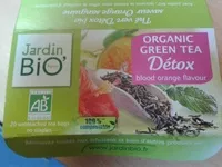 Suhkru kogus sees Thé vert detox