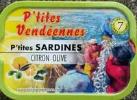 Sucre et nutriments contenus dans P-tites vendeennes