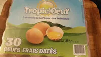 Sucre et nutriments contenus dans Tropic oeuf