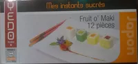 Quantité de sucre dans Fruit o' Maki