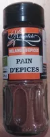 含糖量 Mélange d'épices Pain d'épices