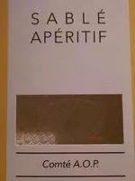 Quantité de sucre dans Sablé apéritif