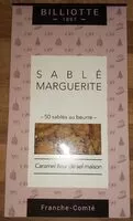 Quantité de sucre dans Sablé marguerite