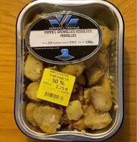 Zuckermenge drin Pommes grenailles rissolees persillées