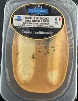 Quantité de sucre dans 2 Quenelles de brochet sauce façon Nantua