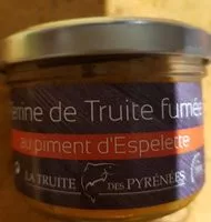 İçindeki şeker miktarı Terrine de truite fumée