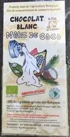 चीनी की मात्रा Chocolat blanc noix de coco