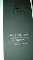 Suhkru kogus sees Bên Tre 70% Chocolat Noir