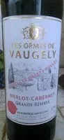 Sucre et nutriments contenus dans Les ormes de vaugely