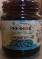 İçindeki şeker miktarı Confiture extra CASSIS