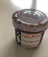 入っている砂糖の量 Confiture de framboise