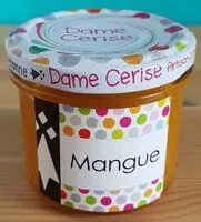 入っている砂糖の量 Confiture mangue