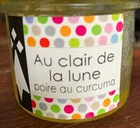 入っている砂糖の量 au clair de lune - poire au curcuma