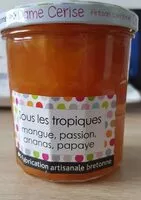 入っている砂糖の量 Sous les tropiques