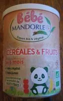 Sucre et nutriments contenus dans Mandorle