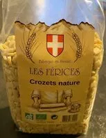 Quantité de sucre dans Crozets nature