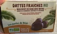 Quantité de sucre dans Dattes fraiches