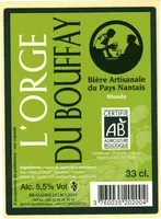 含糖量 L'Orge du Bouffay