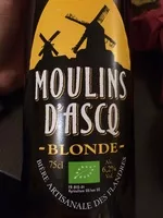 Jumlah gula yang masuk Moulins d'Ascq Blonde