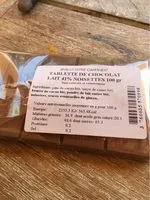 Sucre et nutriments contenus dans Biscuiterie cartheo