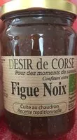 Sucre et nutriments contenus dans Desir de corse