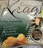 Sucre et nutriments contenus dans Krags