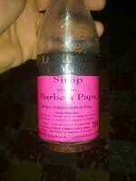 Sirop saveur barbe a papa