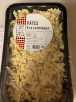 Quantité de sucre dans Pâtes à la carbonara