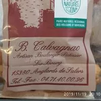 Sugar and nutrients in B-cabugnac