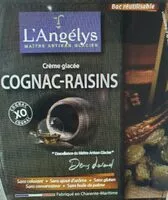 Glaces cognac raisin