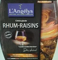 Jumlah gula yang masuk 750ML Glace Rhum Raisin Angelys