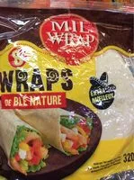 Sucre et nutriments contenus dans Mil wrap original