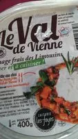 Sucre et nutriments contenus dans Le val de vienne