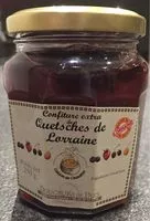 चीनी की मात्रा Confiture Extra Quetsche de Lorraine
