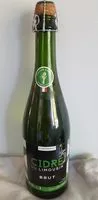 Cantidad de azúcar en Cidre brut du Limousin